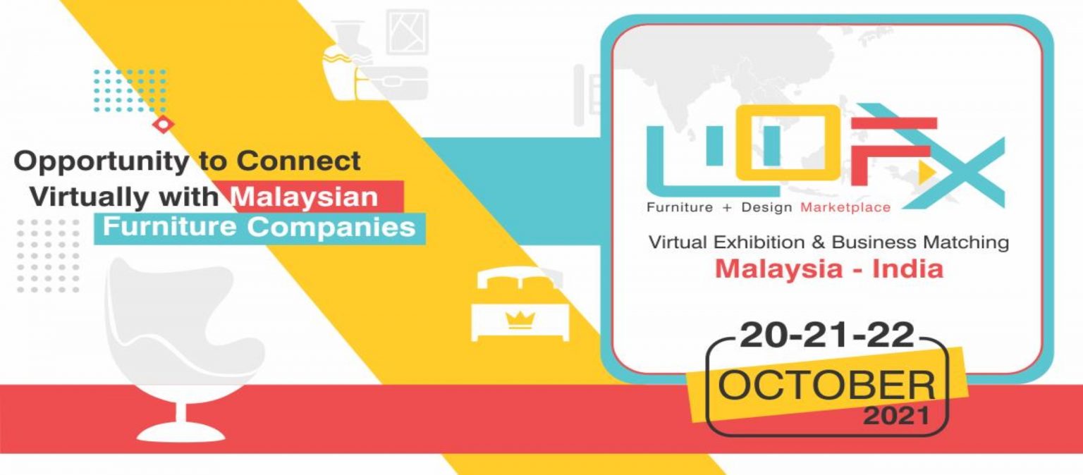 World of Furniture Expo (WOFX) Malaysia - India Virtual Exhibition & Business Matching Banner 2021